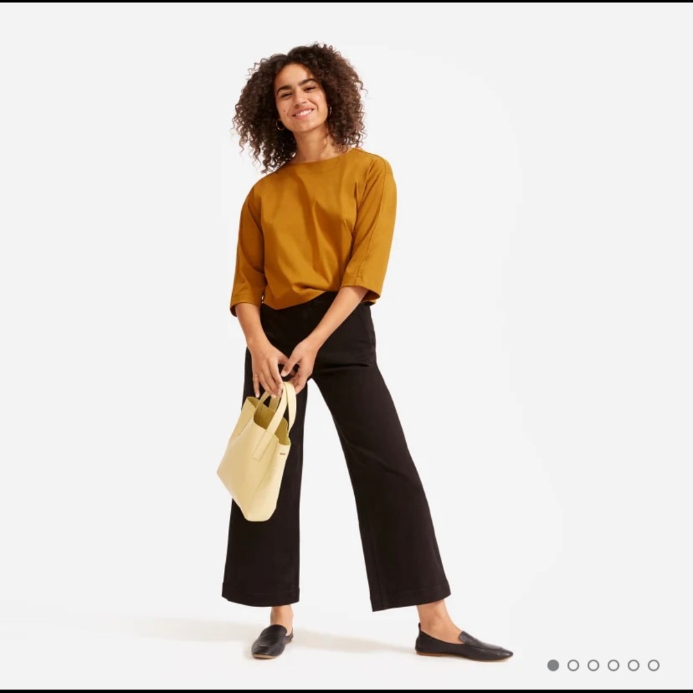 Ever lane wide leg crop pant